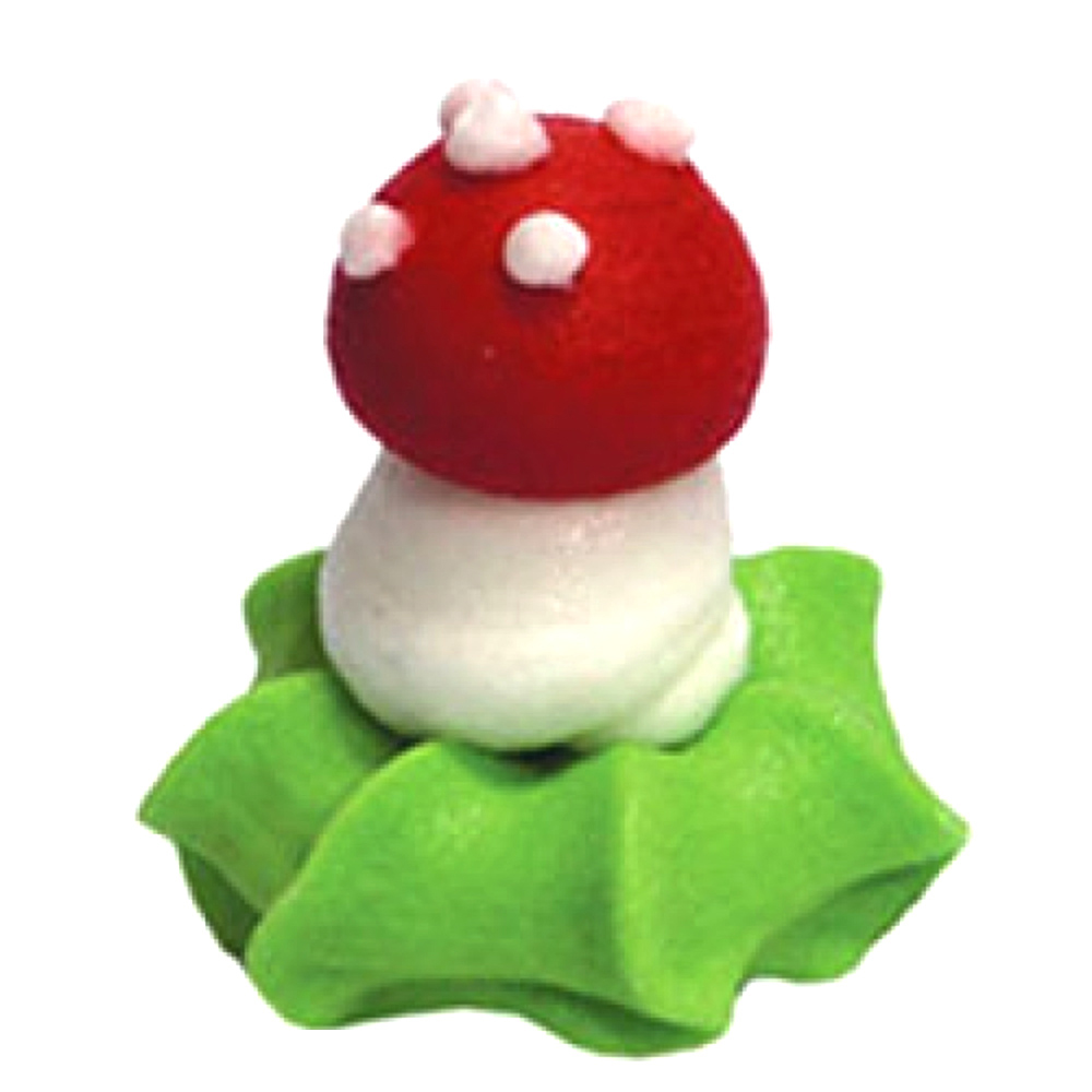 Украш.сахар.ГРИБ МУХОМОР 5шт. 07205