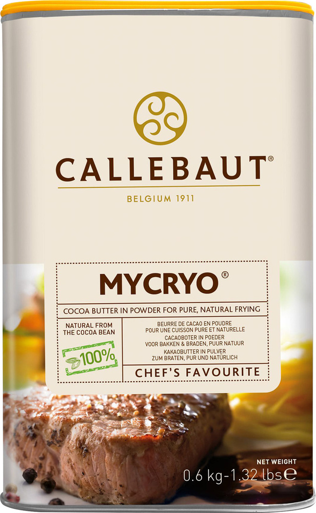 Масло какао "Mycryo" в порошковой форме 0,6кг./шт. Callebaut NCB-HD706-E0-W44