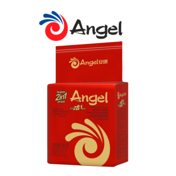 Дрожжи инстантные сухие "ANGEL" 2 в 1, 500гр*20