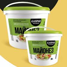 Майонез GASPAR food master 56%, ведро 5л