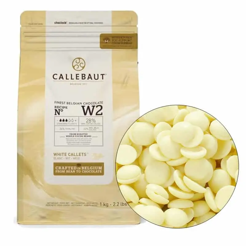 Шоколад белый Каллеты Callebaut 2,5кг CW2-RT-U71