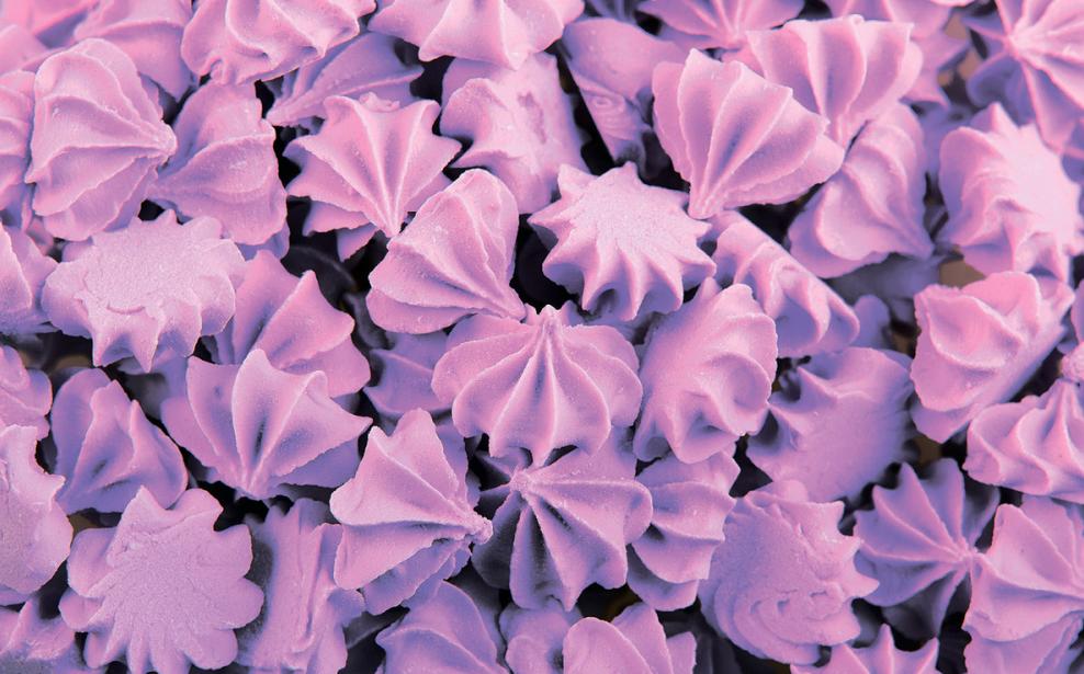 Фигурки сах. Мини-безе (сиреневые) 250г tp63339