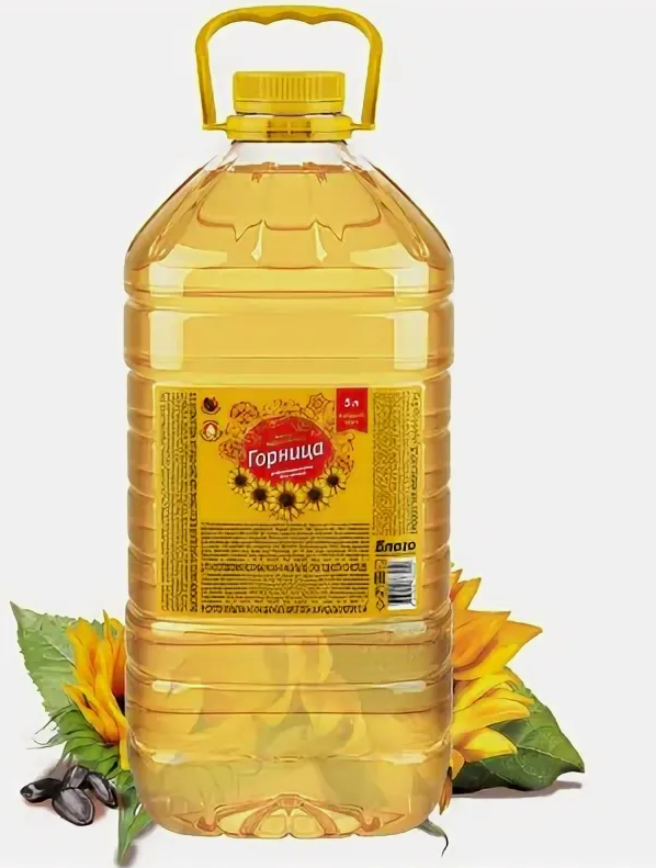 Масло подс. раф. дез. "Горница" 5л 