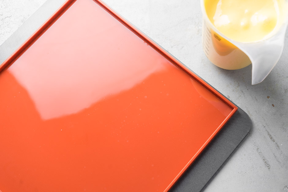 Коврик силиконовый с бортиком для бисквита 57х38х1см 14279