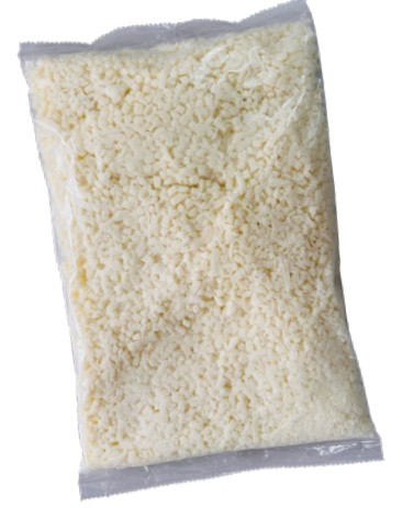 Сыр для пиццы Моцарелла м.д.ж. 42% фас. нарезка (кубики), 1 кг, г/я (10 шт.)