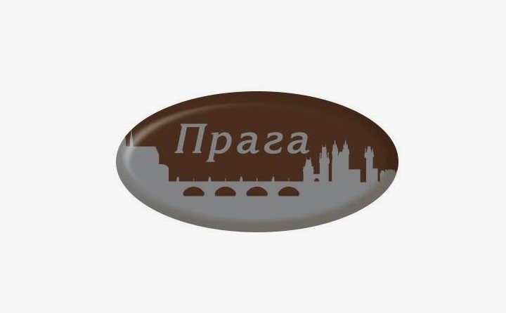 Готовый декор из темной глазури "Прага" 34*17мм (900шт) 64571*R