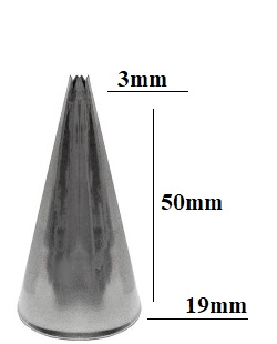 Наконечник стальной BS103