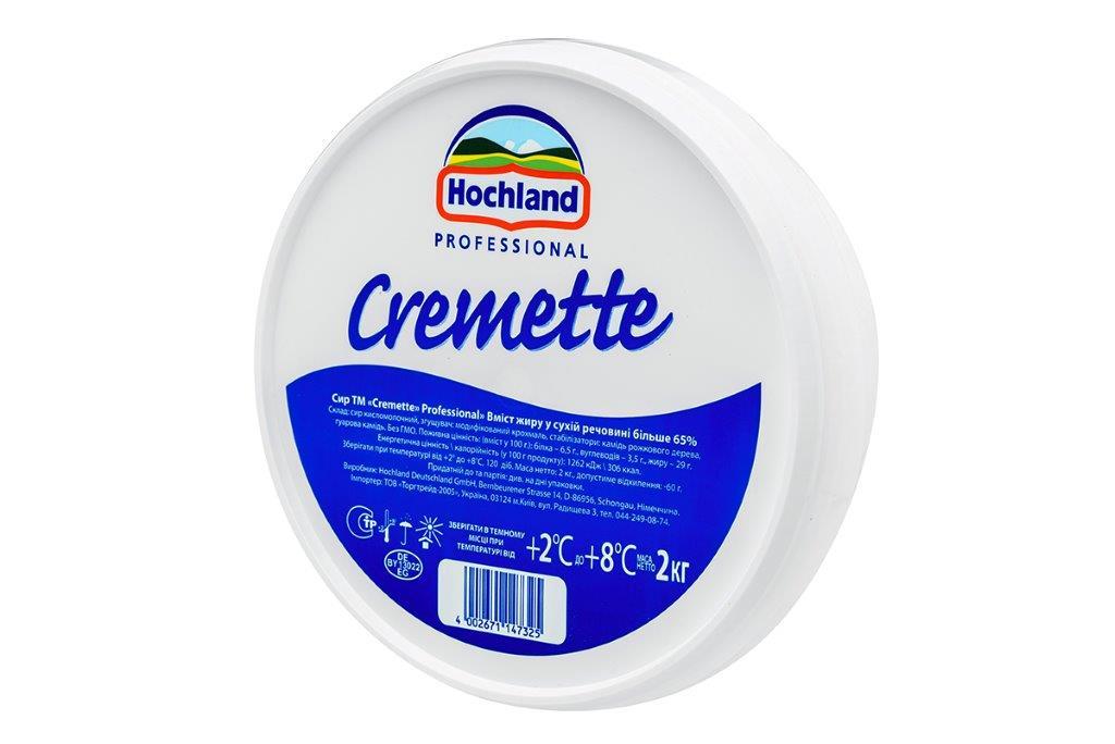 Сыр творож CREMETTE PROFESSIONAL 2,2 кг