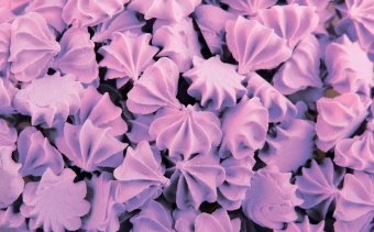 Фигурки сах. Мини-безе (сиреневые) 250г tp63339