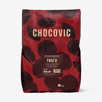 Шоколадная масса молочная легкоплавкие диски Chocovic Mateo CHM-T13CHVC-25B 5кг/шт.
