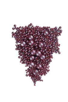 Драже зерновое взорванные зерна риса в кондит.глаз. "Жемчуг сиреневый" (микс) №106