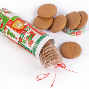 Картонная туба, d81 h226мм, дизаин №4, 3шт 69692