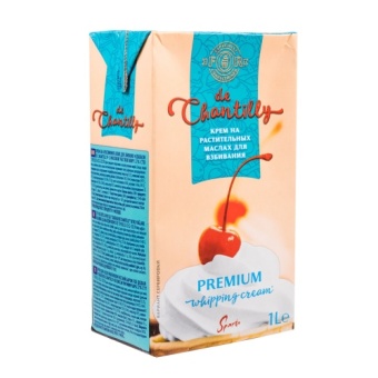 Крем растительно-жировой для взбивания "Соблазн 902"с м.д.ж. не менее 27%, 20кг