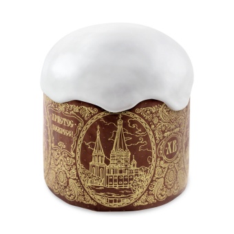 Форма бумаж.КУЛИЧ 70/85 Собор Золотой (короб 2400 шт.) 120шт/туба