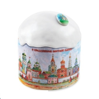 Форма бум.для кулича d110*h85ммКремли(1900шт)  PRE11085COL 136шт/туба