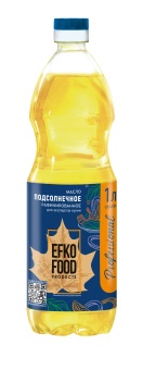 Масло подсолнечное рафинированное дез.1л EFKO FOOD Classic В/С (15шт/уп)