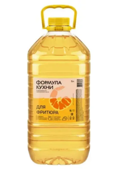 Масло подсолнечное рафин. дезод. для фритюра "Формула кухни"(5л)