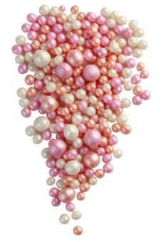 Драже зерновое взорванные зерна риса в кондит.глаз."жемчуг микс №177"