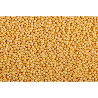 Посыпки "Шарики Желтые" перламутровые d2мм, 1кг tp20141 