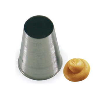 Насадка кондитерская КРУГЛАЯ BT211 (пакет1 шт.) 