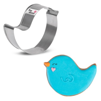 Вырубка для печенья ПТИЧКА, 70х90мм, металл tp84976