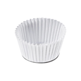 Капсула бумаж.круглая № 7 белая 50х25 мм (короб 11880 шт) 24туб/495шт 60979