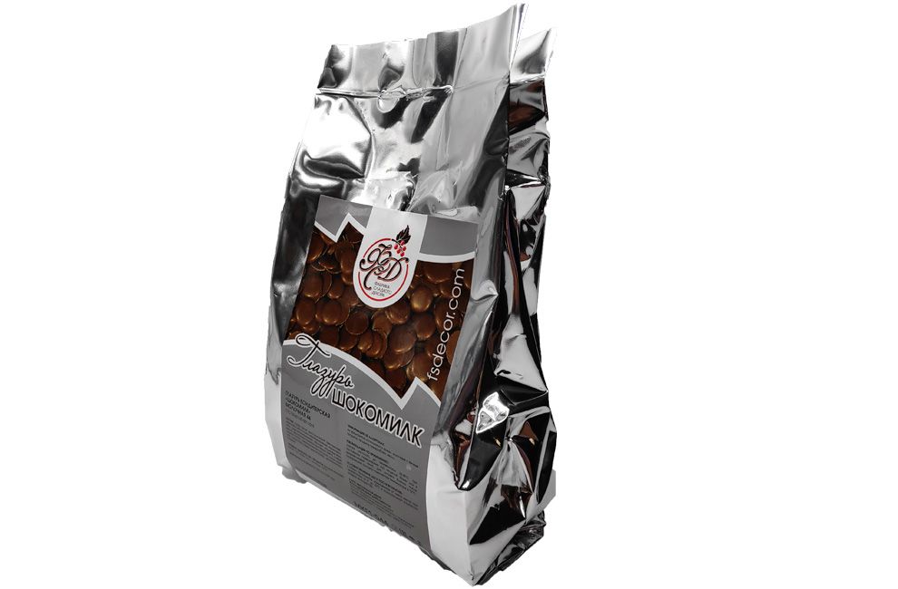 Глазурь кондитерская молочная "Шокомилк"№44 (кор.16кг) Глазурь кондитерская молочная "Шокомилк"№44 (кор.16кг)